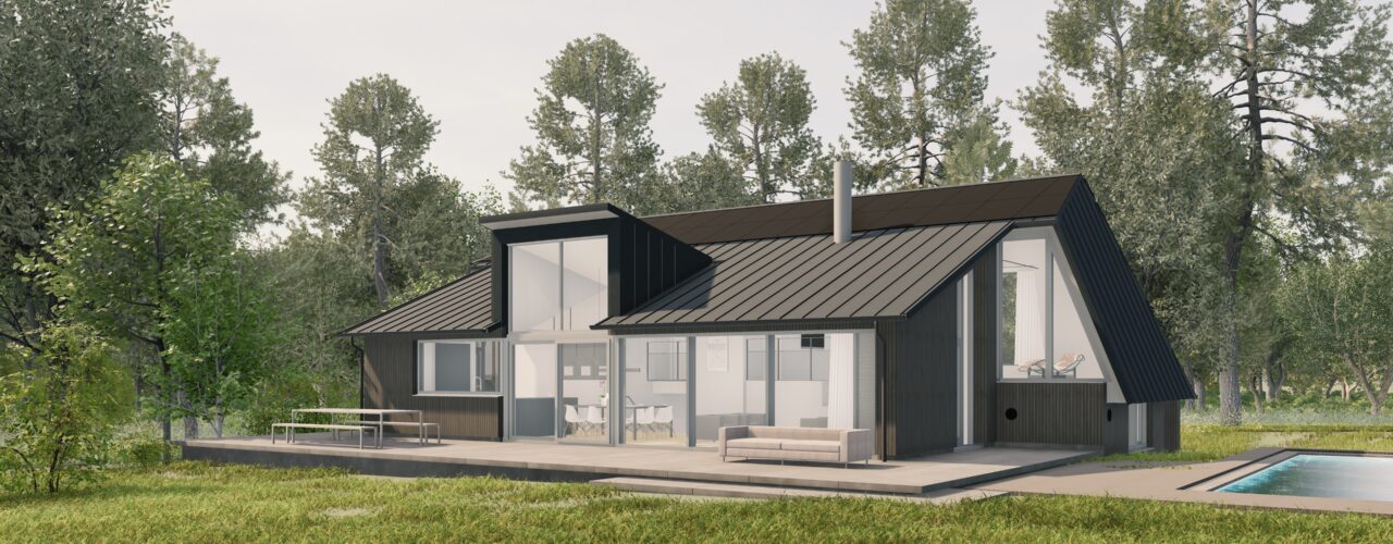 exterieur verbouw Villa te Doorn